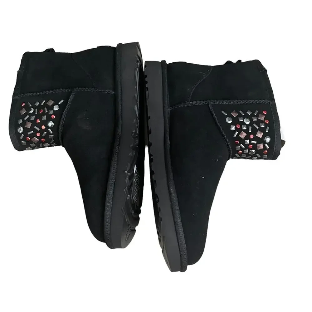 UGG Womens Classic Mini Studs ll Boots 1119101 Size 8 - Picture 7 of 12